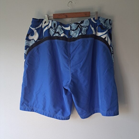 Speedo Mens Swim Trunks XL Board Shorts mesh Lined Drawstring - Picture 7 of 12